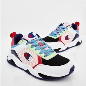 Champion Colorblock Sneakers fit like a Size 6